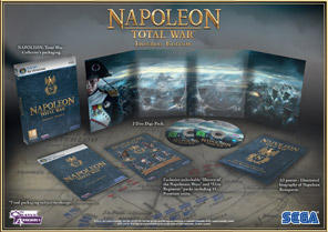 Napoleon: Total War - Содержание подарочного «Императорского издания»